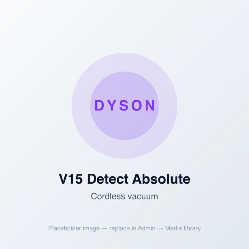 Dyson V15 Detect Absolute Cordless Vacuum Cleaner