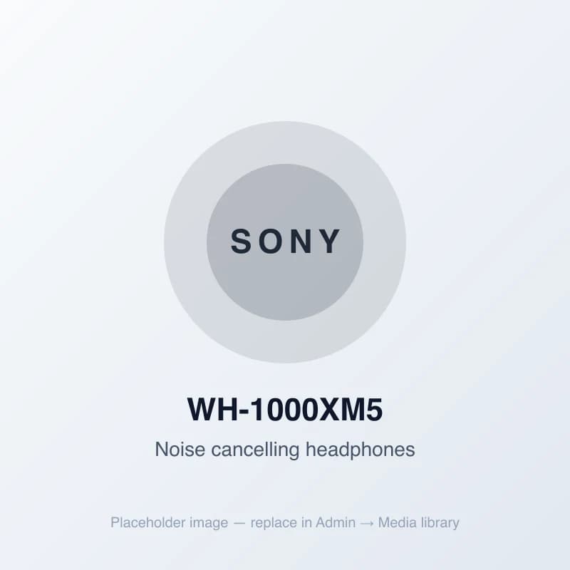 Sony WH-1000XM5 Wireless Noise Cancelling Headphones