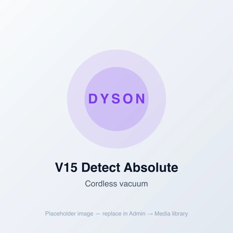 Dyson V15 Detect Absolute Cordless Vacuum Cleaner