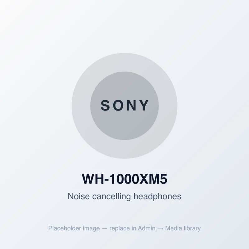 Sony WH-1000XM5 Wireless Noise Cancelling Headphones